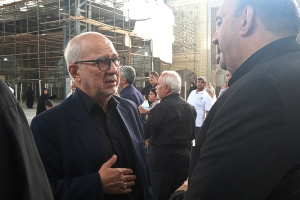 مراسم تشییع حبیب صحاف‌نائینی