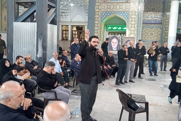 مراسم تشییع حبیب صحاف‌نائینی