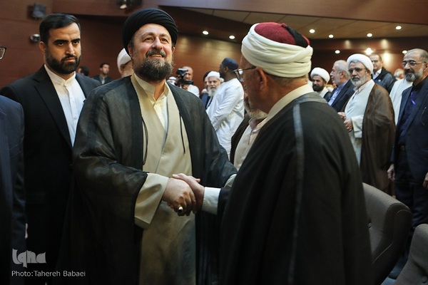 مراسم تجدید میثاق میهمانان سی‌وهفتمین کنفرانس وحدت با حضرت امام خمینی(ره)