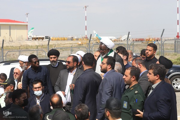 استقبال از شیخ ابراهیم زکزاکی رهبر شیعیان نیجریه