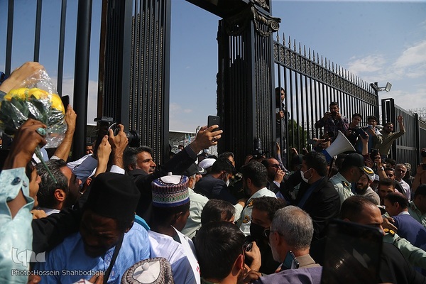 استقبال از شیخ ابراهیم زکزاکی رهبر شیعیان نیجریه