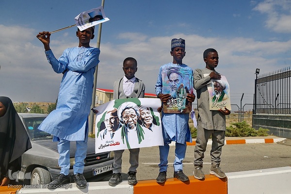 استقبال از شیخ ابراهیم زکزاکی رهبر شیعیان نیجریه