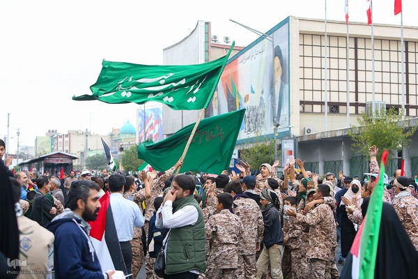راهپیمایی سراسری به شکرانه حماسه‌ مقاومت