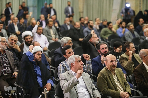 اجتماع جامعه قرآنی در حمایت از مردم مظلوم غزه