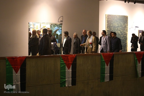 گردهمایی هنرمندان حامی فلسطین