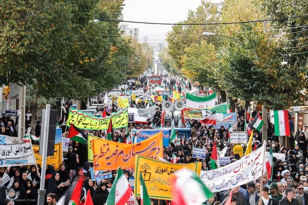 راهپیمایی روز13آبان در سراسر کشور