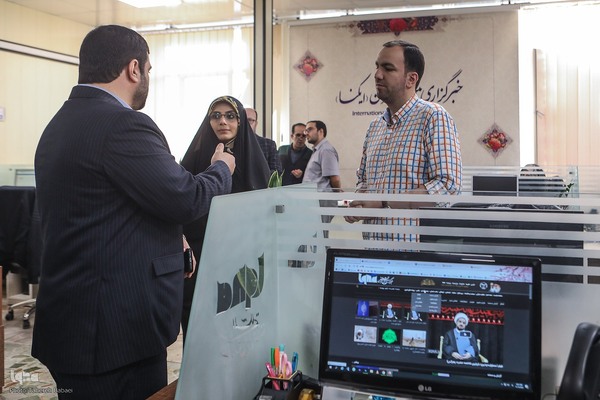 بازدید معاون دانشجویی و فرهنگی وزارت بهداشت از ایکنا