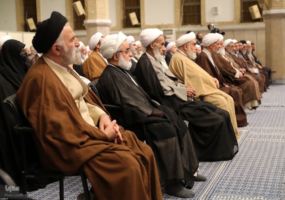 دیدار دست‌اندرکاران کنگره علامه طباطبایی با رهبر معظم انقلاب