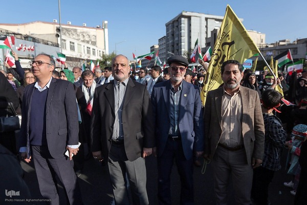 راهپیمایی مردم ایران در حمایت از مردم غزه