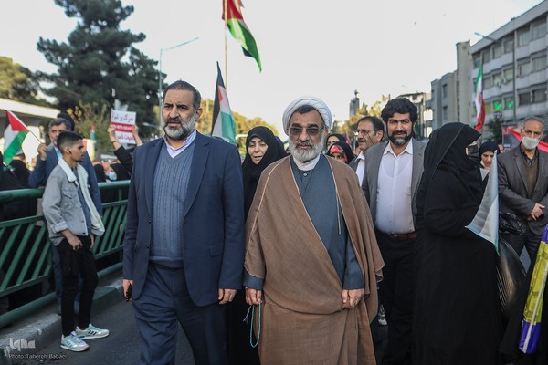 راهپیمایی مردم ایران در حمایت از مردم غزه