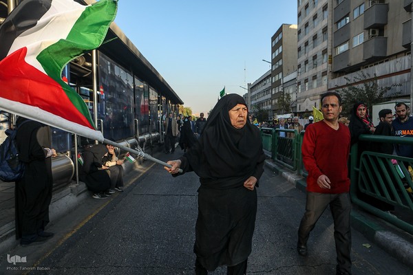 راهپیمایی مردم ایران در حمایت از مردم غزه