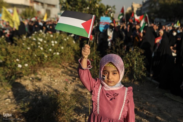 راهپیمایی مردم ایران در حمایت از مردم غزه