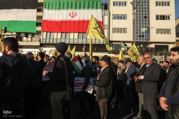 راهپیمایی مردم ایران در حمایت از مردم غزه