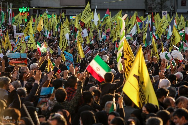 راهپیمایی مردم ایران در حمایت از مردم غزه