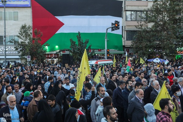 راهپیمایی مردم ایران در حمایت از مردم غزه