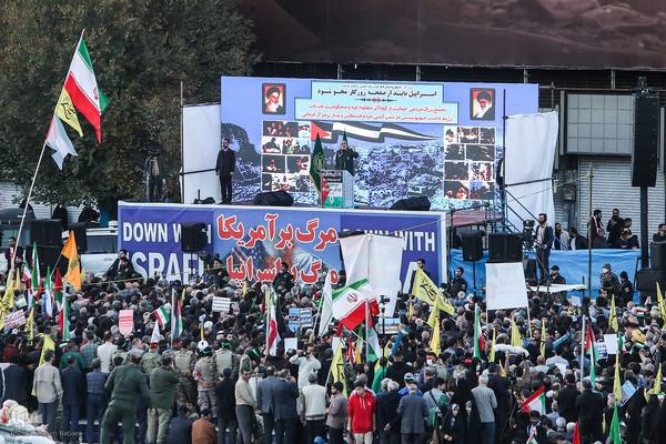 راهپیمایی مردم ایران در حمایت از مردم غزه