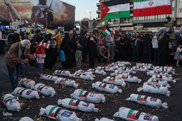 راهپیمایی مردم ایران در حمایت از مردم غزه