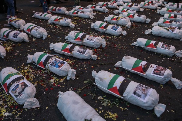 راهپیمایی مردم ایران در حمایت از مردم غزه