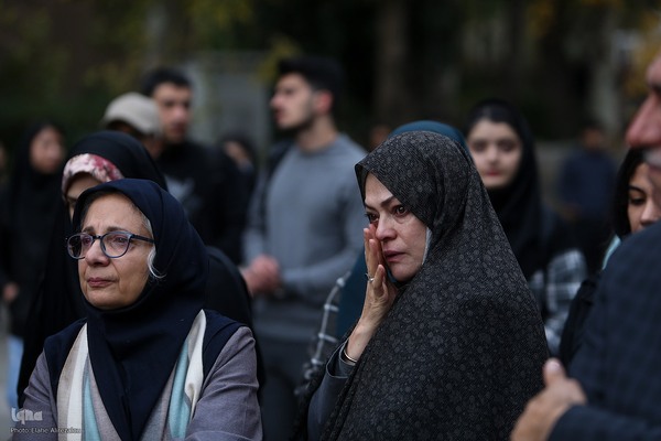 تشییع پیکر زنده‌یاد دکتر محمدعلی اسلامی ندوشن در دانشگاه تهران