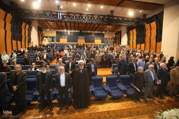 تشییع پیکر زنده‌یاد دکتر محمدعلی اسلامی ندوشن در دانشگاه تهران