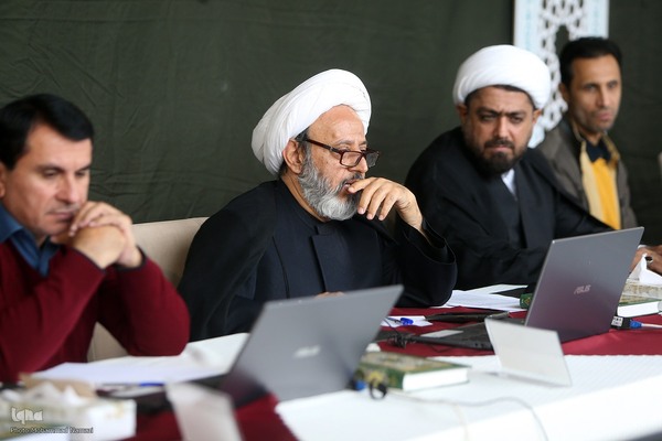 اولين روز مسابقات سراسری قرآن کریم هيات داوران بخش نغمات ديني