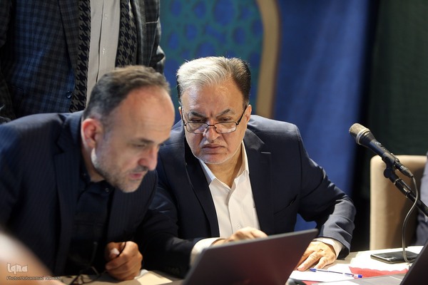 اولين روز مسابقات سراسری قرآن کریم - هیأت داوران بخش همخوانی قرآن کریم