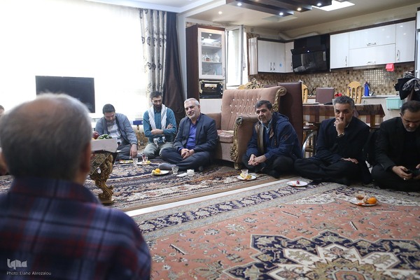 بیست و نهمین دیدار با خانواده شهدای قرآنی در سال جاری