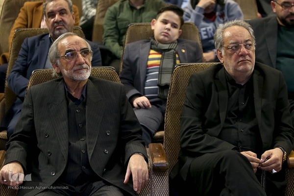 سیدحسین موسوی‌بلده و احمد حاجی‌شریف در اختتامیه مسابقات سراسری دارالقرآن امام علی(ع)