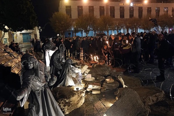 كريسمس در فلسطین زیر سایه جنگ