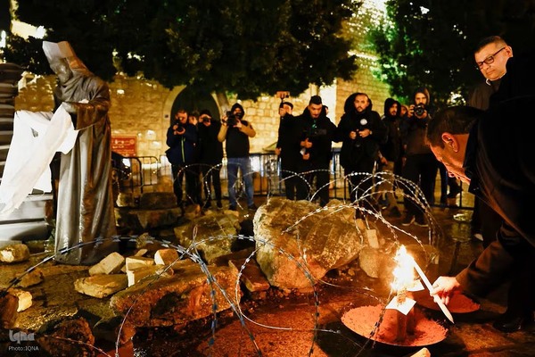 كريسمس در فلسطین زیر سایه جنگ