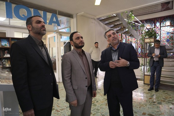 بازدید علی بهادری جهرمی سخنگوی دولت از ایکنا