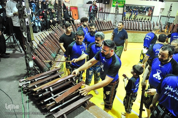 مراسم روایت حبیب در زورخانه حیدر کرار اهواز