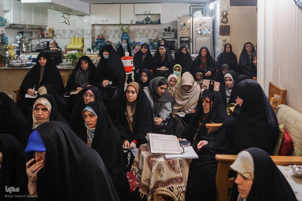 جلسه آموزش قرآن استاد بلده