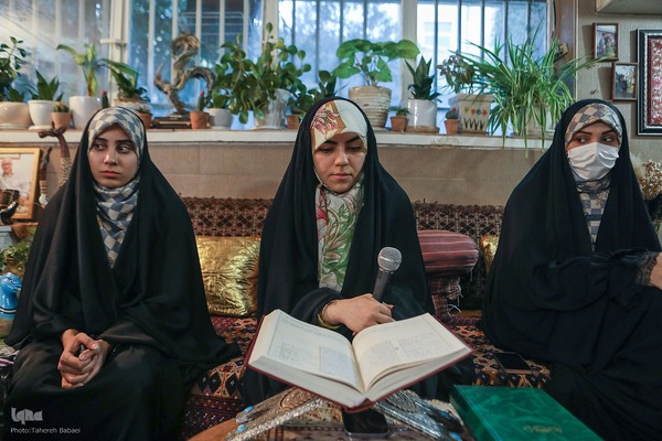 جلسه آموزش قرآن استاد بلده