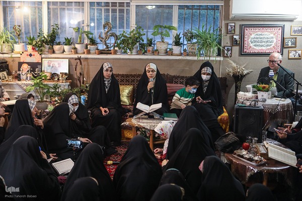 جلسه آموزش قرآن استاد بلده