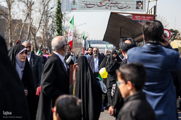 راهپیمایی ۲۲ بهمن در تهران