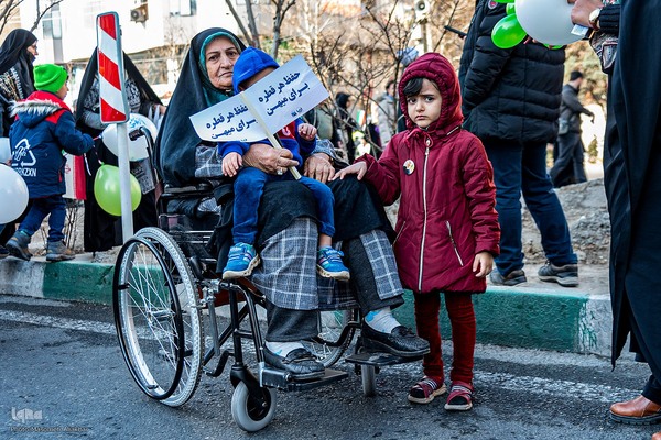 راهپیمایی 22 بهمن در البرز