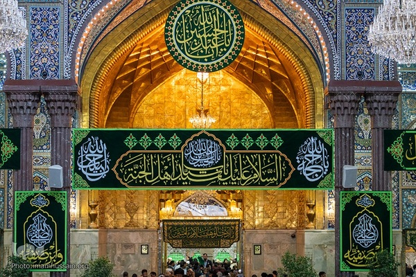 حال و هوای حرم حسینی در اعیاد شعبانیه