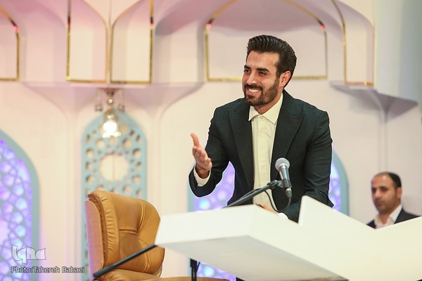 مهدی غلامنژاد در دومین روز مسابقات بین‌المللی قرآن ایران