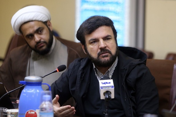 محمدحسین محمدزاده؛ مدیر اسبق شبکه قرآن و معارف سیما در نشست سهم جامعه قرآنی در مشاکت پرشور