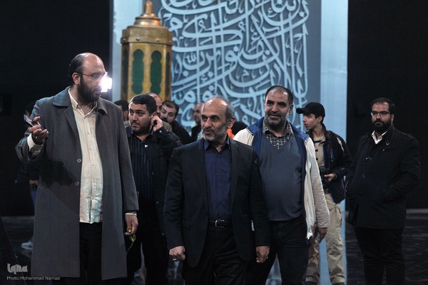 بازدید رئیس سازمان صدا و سیما از برنامه تلویزیونی محفل