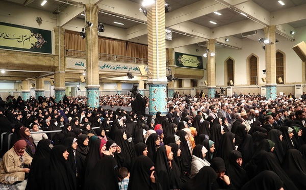 دیدار شرکت کنندگان در مسابقات بین‌المللی قرآن با رهبر معظم انقلاب