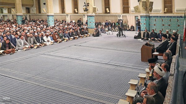 دیدار شرکت کنندگان در مسابقات بین‌المللی قرآن با رهبر معظم انقلاب