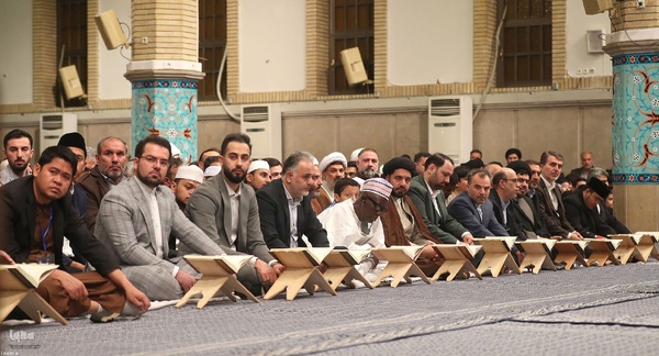 دیدار شرکت کنندگان در مسابقات بین‌المللی قرآن با رهبر معظم انقلاب