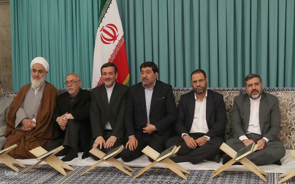 دیدار شرکت کنندگان در مسابقات بین‌المللی قرآن با رهبر معظم انقلاب