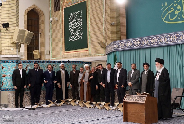 دیدار شرکت کنندگان در مسابقات بین‌المللی قرآن با رهبر معظم انقلاب