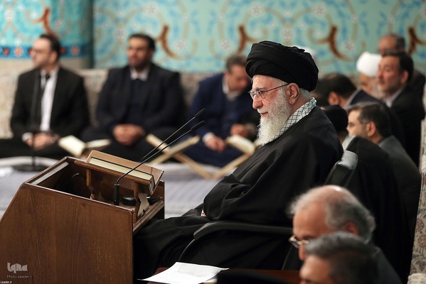 دیدار شرکت کنندگان در مسابقات بین‌المللی قرآن با رهبر معظم انقلاب