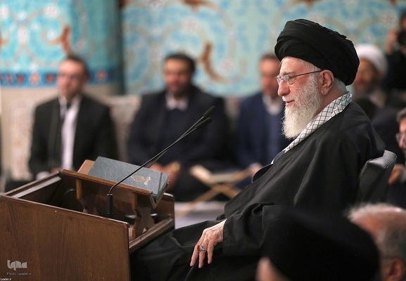 دیدار شرکت کنندگان در مسابقات بین‌المللی قرآن با رهبر معظم انقلاب