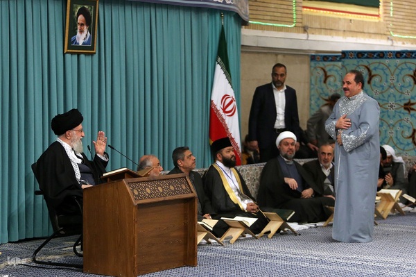 دیدار شرکت کنندگان در مسابقات بین‌المللی قرآن با رهبر معظم انقلاب