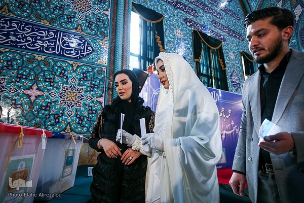 شعبه اخذ رای در حسینیه ارشاد